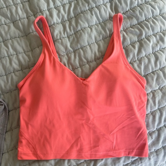 Lulu Align Tank- Raspberry Cream - Picture 1 of 6